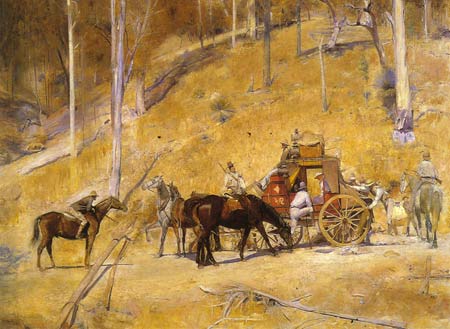 'Bailed up' 1895-1927 (Art Gallery of NSW collection)