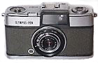 Olympus Pen half-frame 35mm camera, introduced 1959