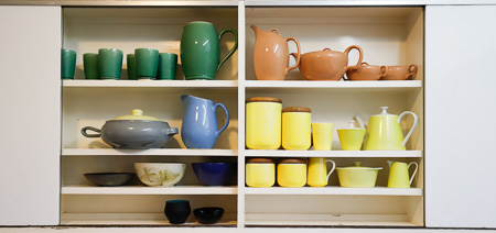 Kitchen shelves