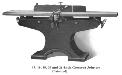 Picture from 1918 catalogue of the Crescent Machine Co, Letonia, Ohio.